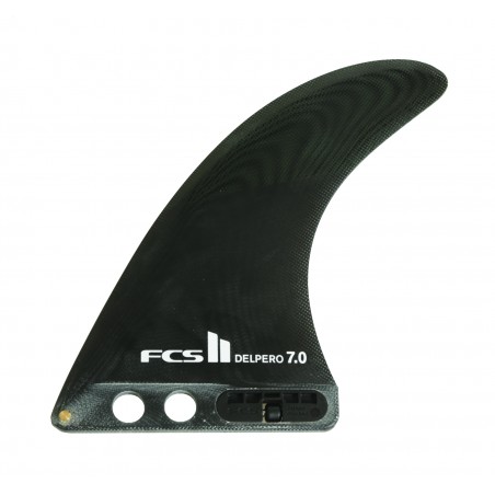 Single FCS II - Delpero Performance Glass - Longboard Fins