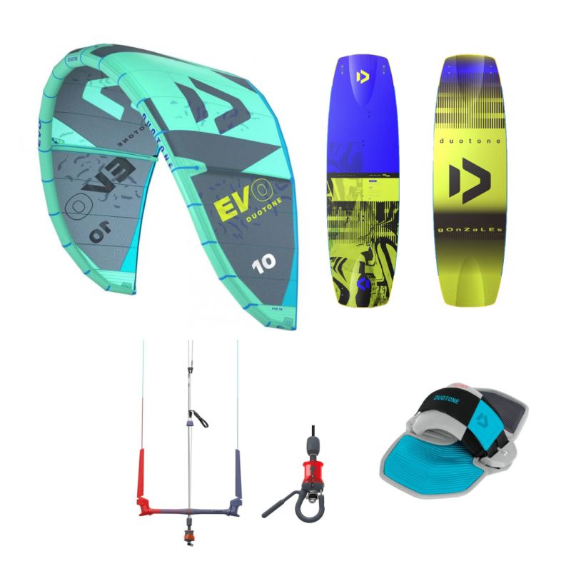 Pack Kitesurf Duotone Aile Barre Planche