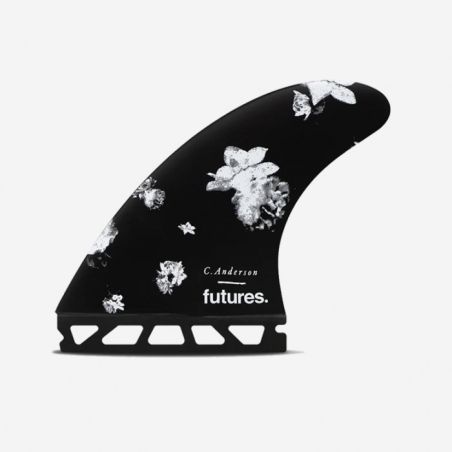 Dérives Futures Fins - VII Ando blackstix 3.0 black signature - Thruster