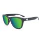 Lunette Knockaround - Black / Green Moonshine Kids Premiums