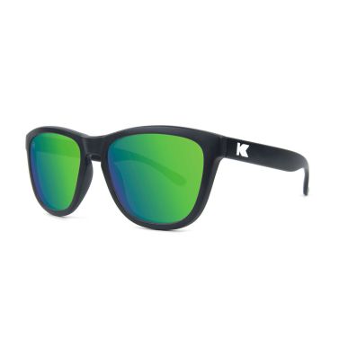 Lunette Knockaround - Black / Green Moonshine Kids Premiums