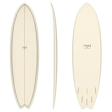 Surf Torq - Fish Pinline Rail - Cream/Pattern