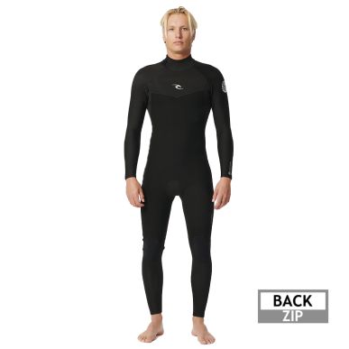 Combinaison Rip Curl - Dawn Patrol 4/3mm Back zip - Black 2025