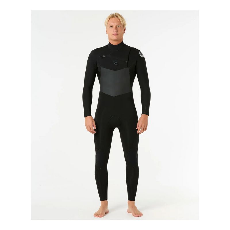 Combinaison Rip Curl - Dawn Patrol 4/3mm Chest zip - Black 2025