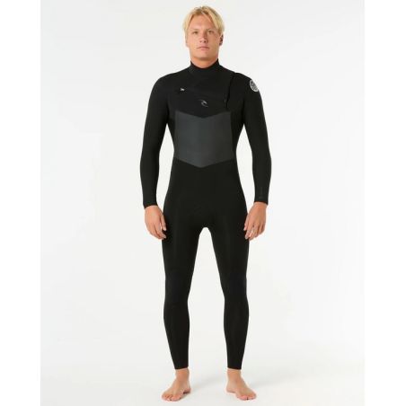 Combinaison Rip Curl - Dawn Patrol 4/3mm Chest zip - Black 2025