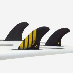 Derives Futures P4 Alpha series Thruster Carbon Yellow