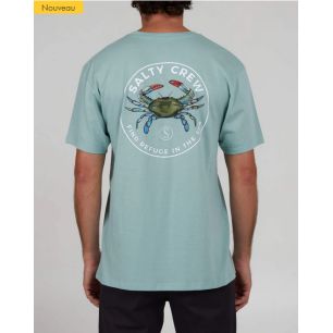 Tee-shirt Salty Crew -Blue Crabber s/s tee