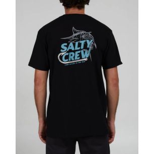 Tee-shirt Salty Crew - Hook Up s/s tee - Black