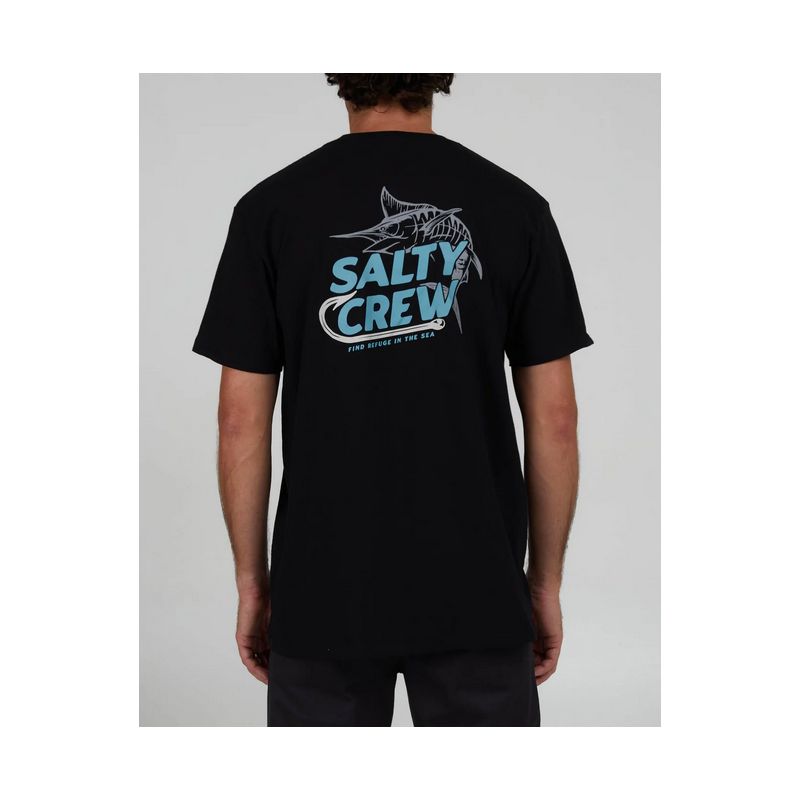 Tee-shirt Salty Crew - Hook Up s/s tee - Black