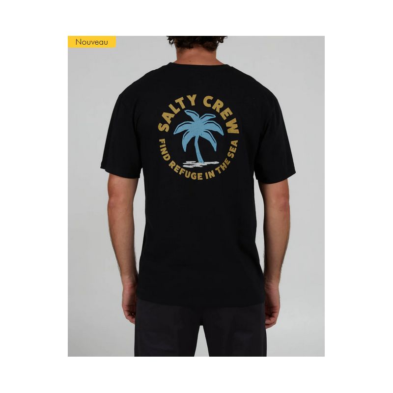 Tee-shirt Salty Crew - Tropics s/s tee - Black