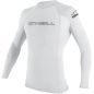 Lycra O'neill Manches Longues - Basic Skins L/S - Sun Shirt - White