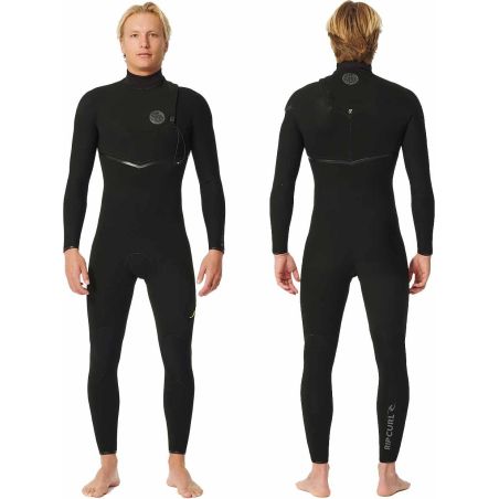 Combinaison Rip Curl - FlashBomb 4/3mm Zip Free - Black 2025