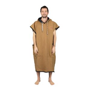 Poncho All In - Waffle Poncho Caramel