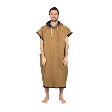 Poncho All In - Waffle Poncho Caramel