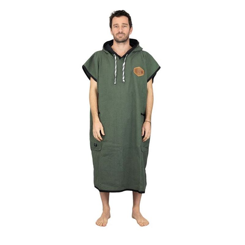 Poncho All In - Waffle Poncho Kaki