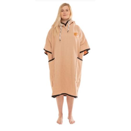 Poncho All In - Waffle T Poncho Dark Pink