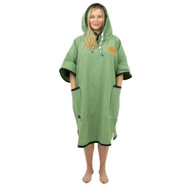 Poncho All In - Waffle T Poncho Smoke