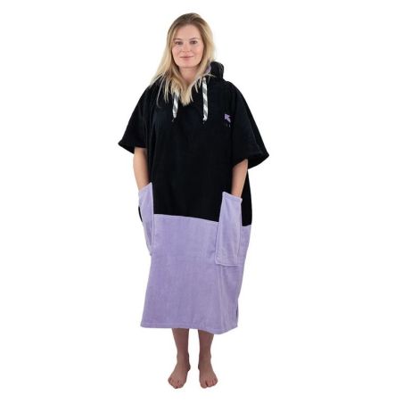 Poncho All In - V Poncho Flash - Black/Violet