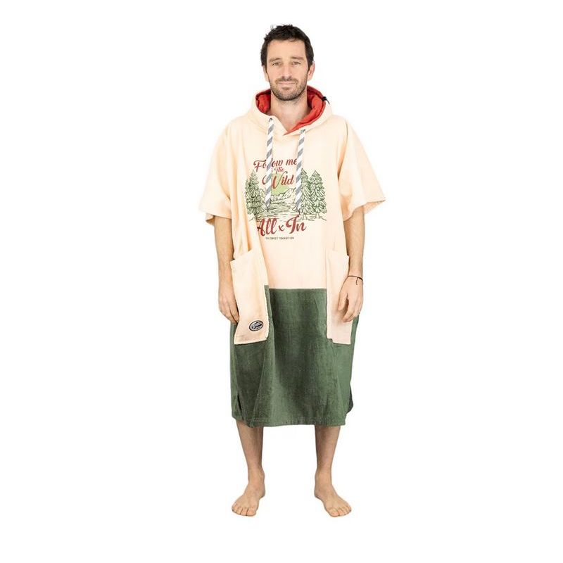 Poncho All In - V Poncho Beach - The Wild